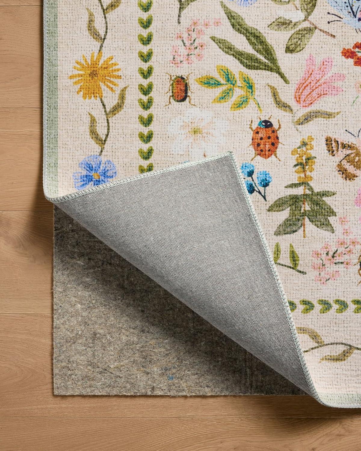 Rifle Paper Co. x Loloi Canopy Cream Area Rug