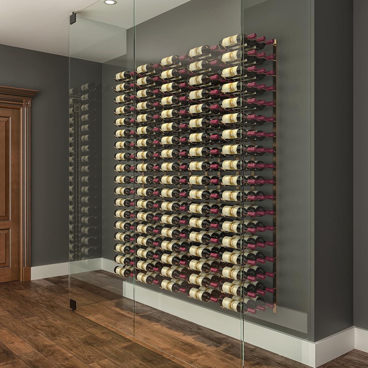 Rebrilliant Indurial 18 Bottle Wall Mounted Wine Bottle Rack