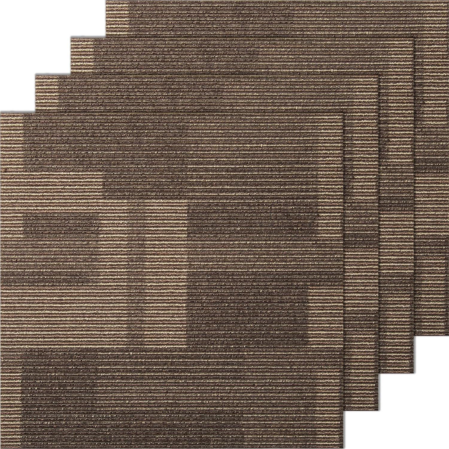 24'' W x 24'' L Level Cut And Loop Polyester Carpet Tile
