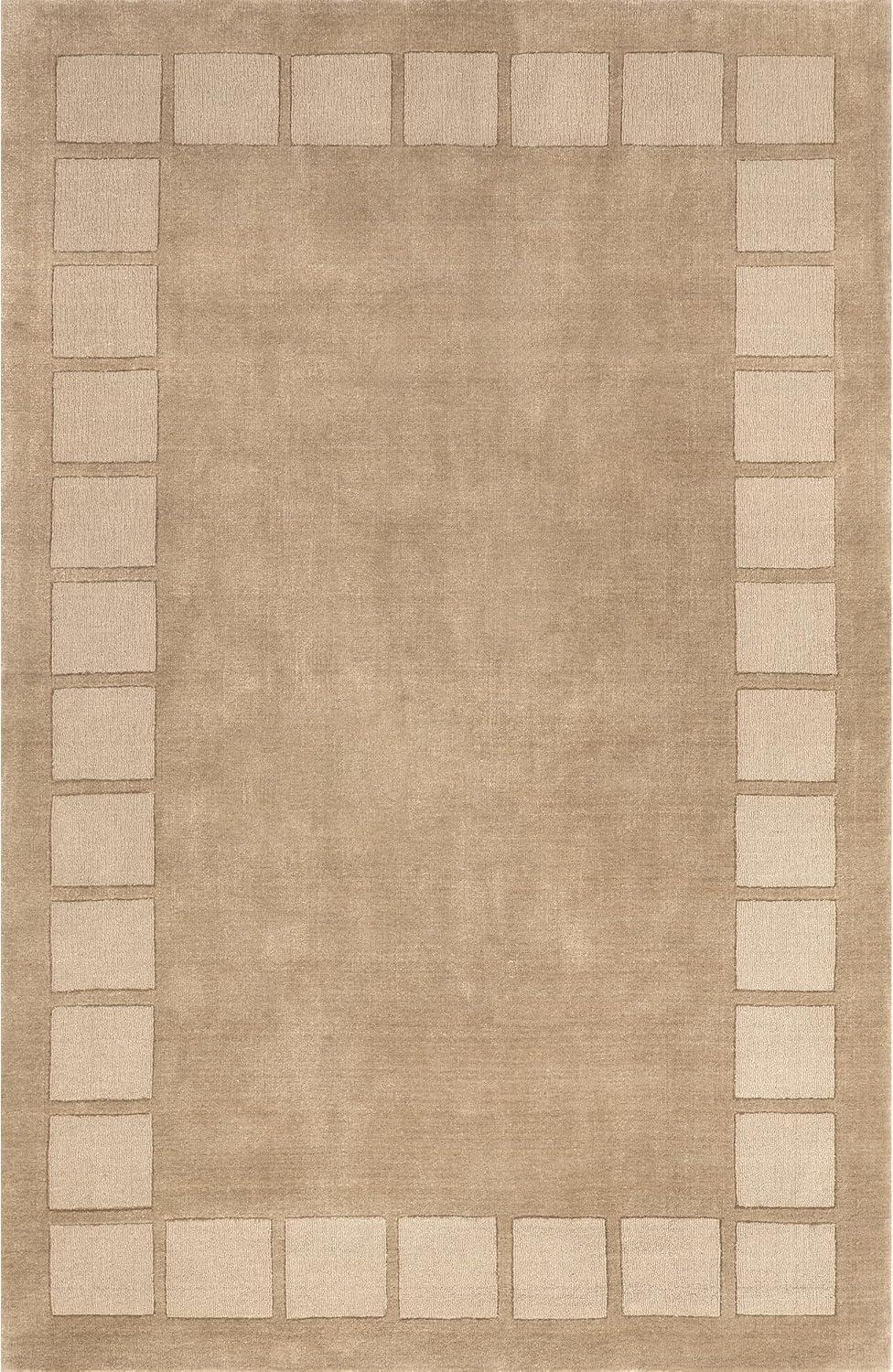 Rugs USA Petra High-Low Wool-Blend Area Rug, 2x8, Fawn