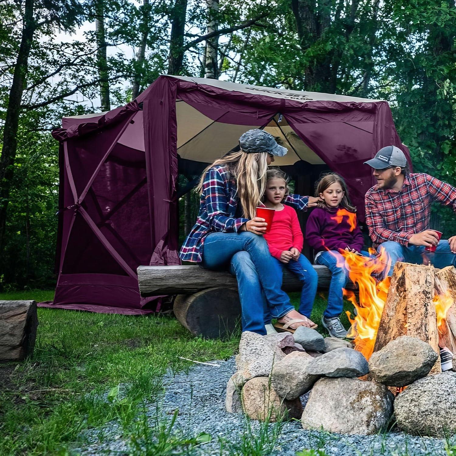 Clam CLAM Quick-Set Pavilion Portable Outdoor Canopy Shelter
