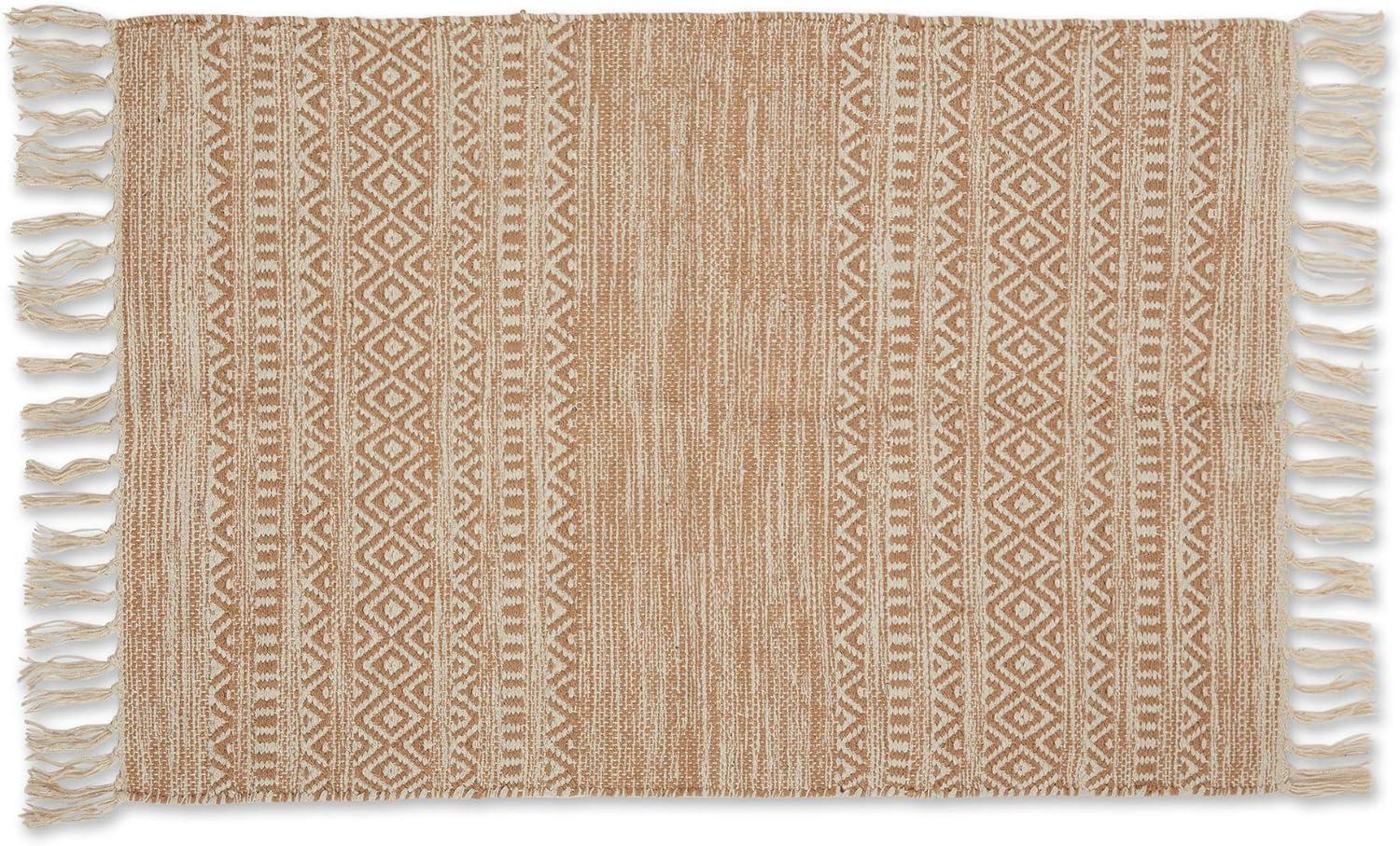 DII Stone Textured Dobby Hand-Loomed Rug 2x3 Ft