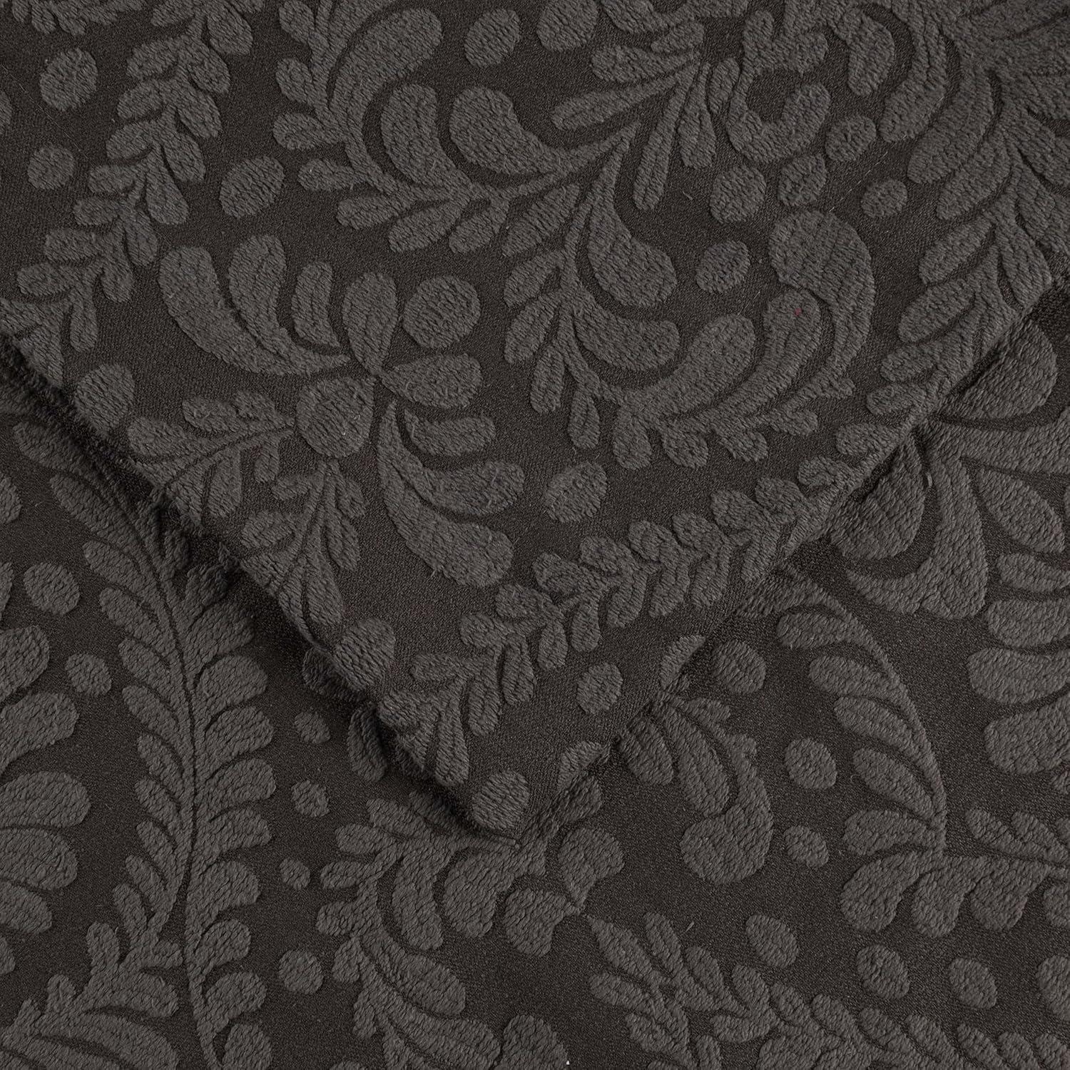 Superior Aspen Floral Scalloped Edge Cotton Blend Coverlet / Bedspread Set