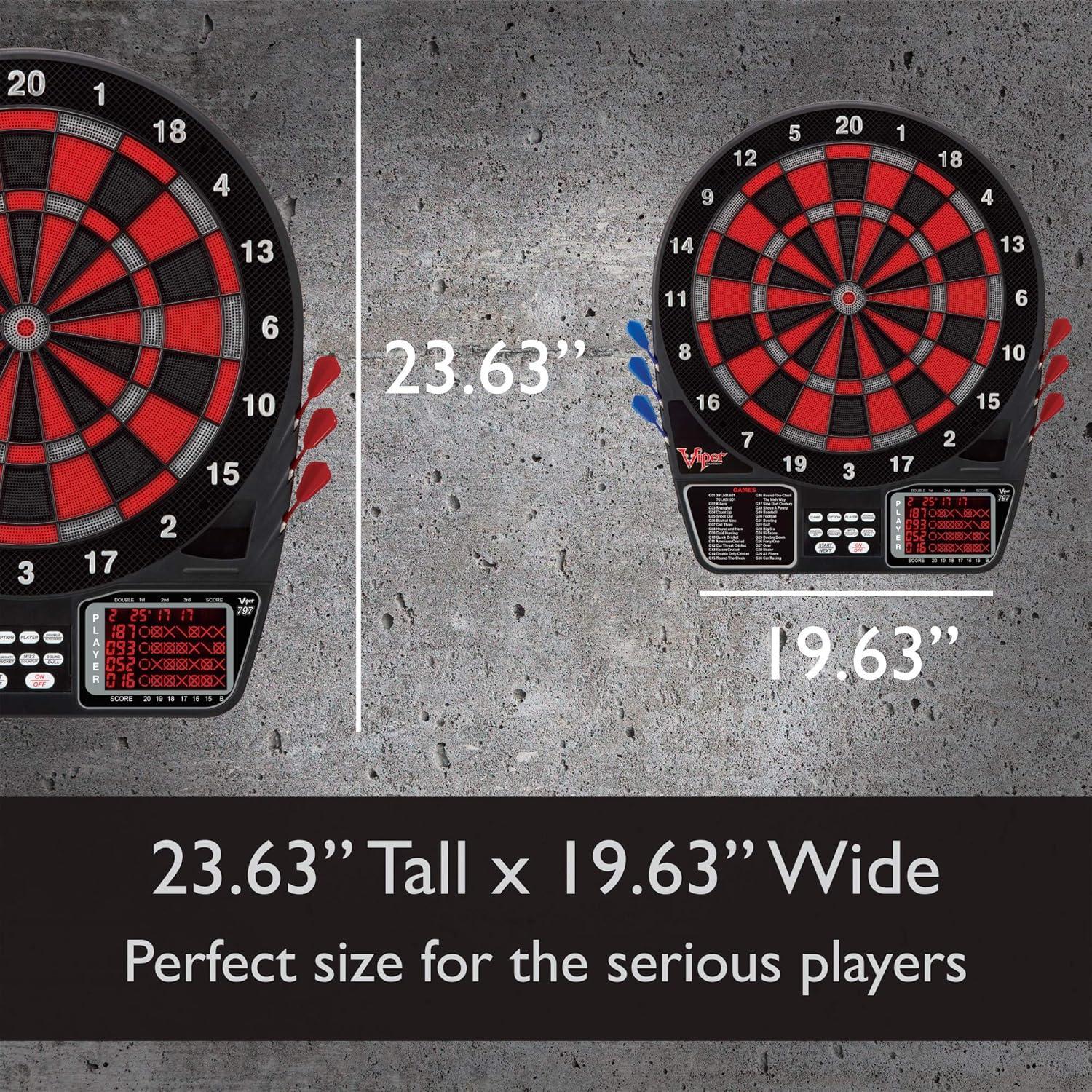 Viper 797 Electronic Dartboard with Darts