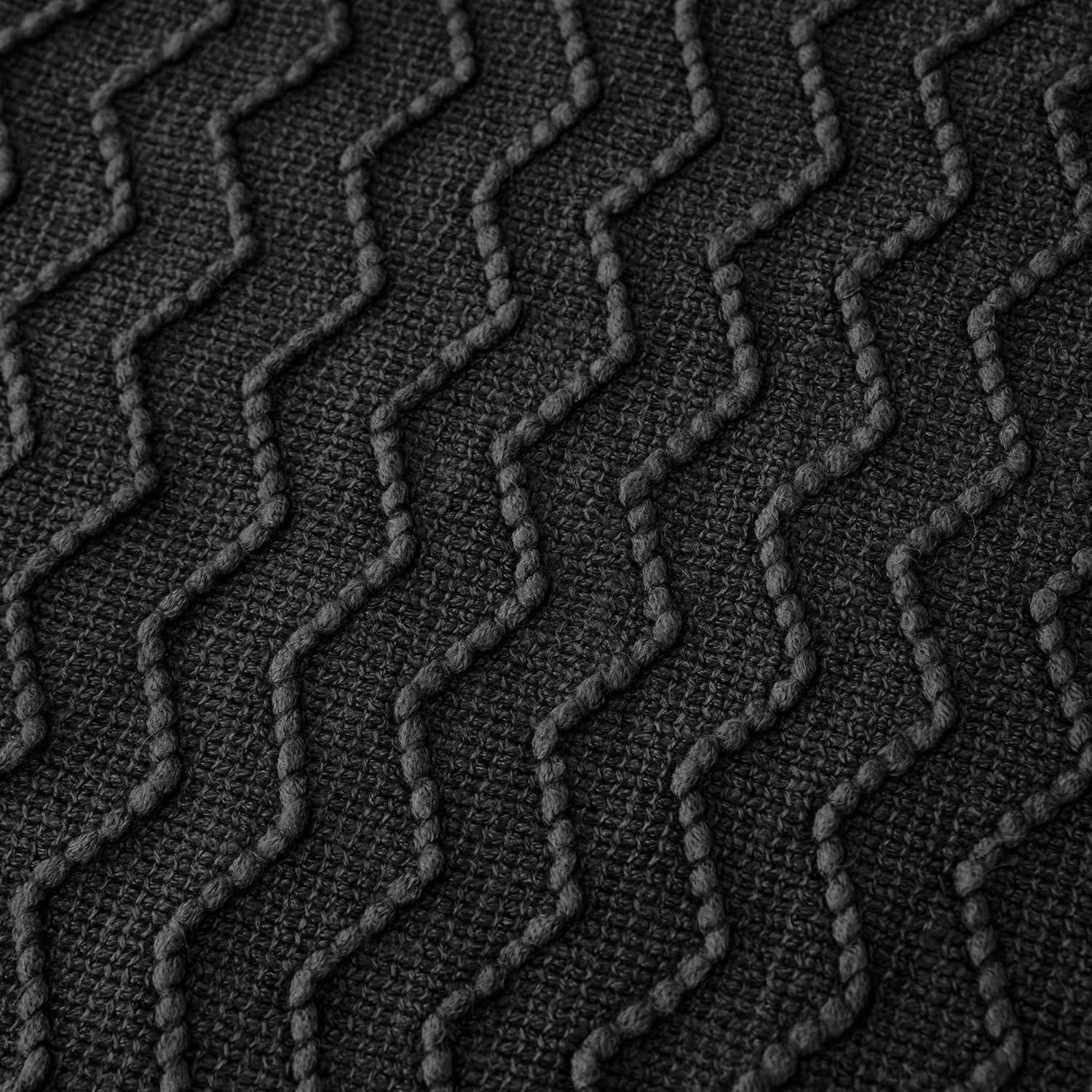 Battilo Home Throw Blanket for Couch, Textured Soft Throw Blankets, Decorative Knitted Blanket for Home Living Room Decor, 50"x60" | Wayfair