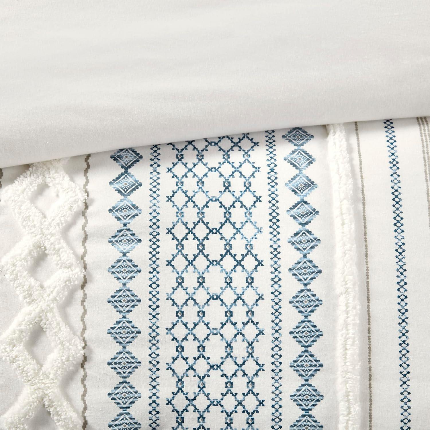 Imani Cotton Printed Duvet Cover Set