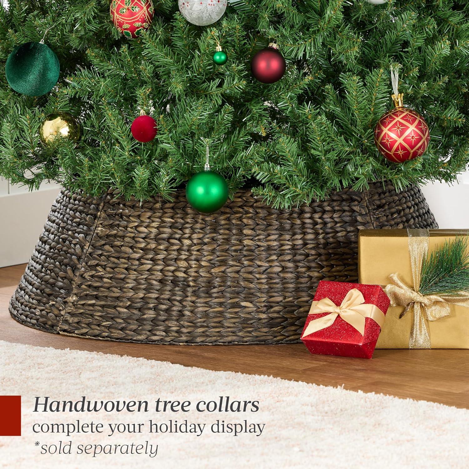 Best Choice Products 7.5ft Hinged Douglas Full Fir Artificial Christmas Tree Holiday Decoration w/ Foldable Metal Stand