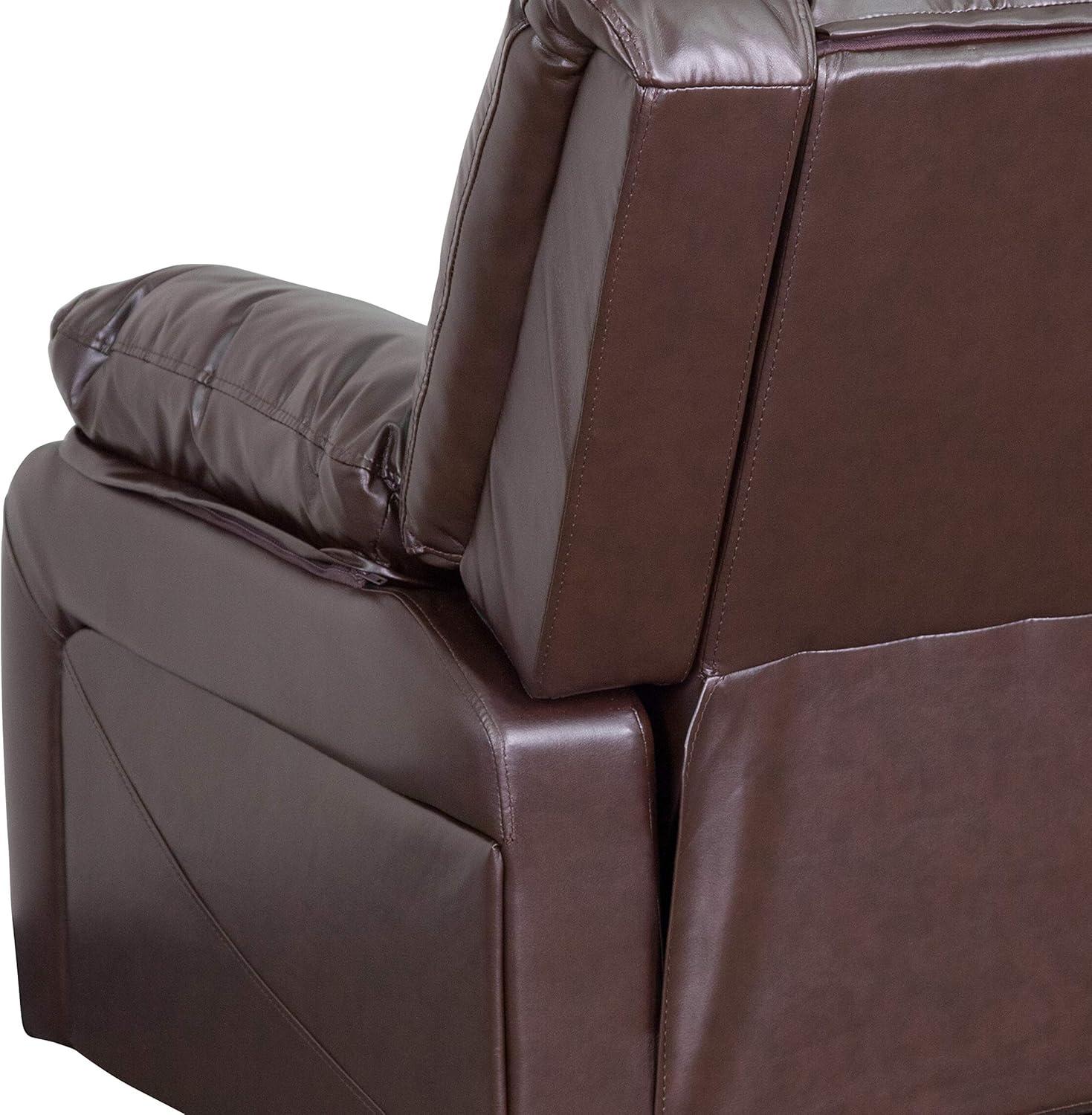 Flash Furniture Harmony Series Brown LeatherSoft Recliner