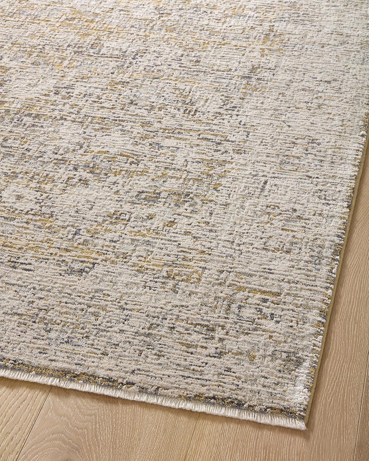 Amber Lewis x Loloi Alie Gold / Beige Area Rug