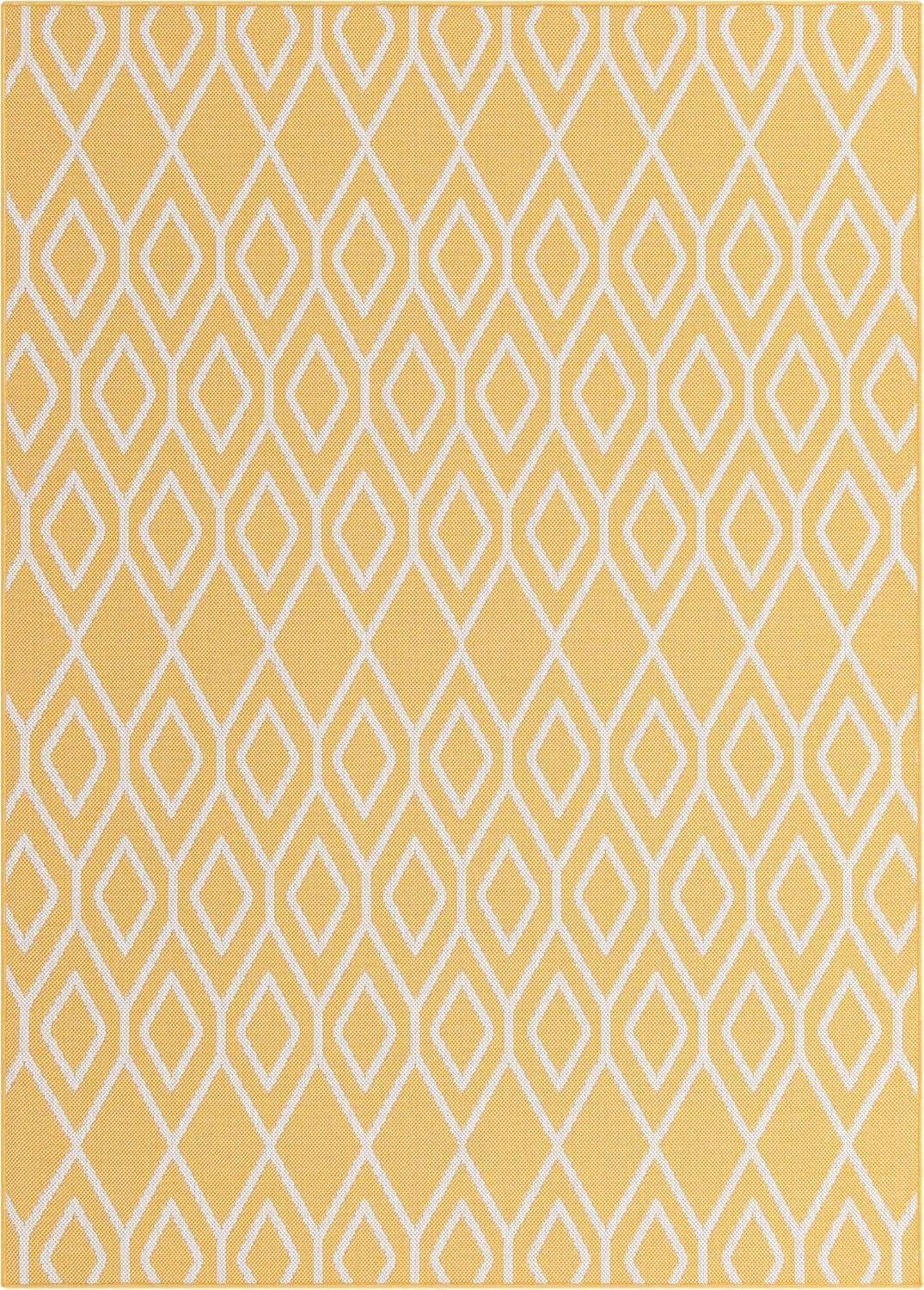 Jill Zarin Outdoor Turks and Caicos Trellis Woven Area Rug