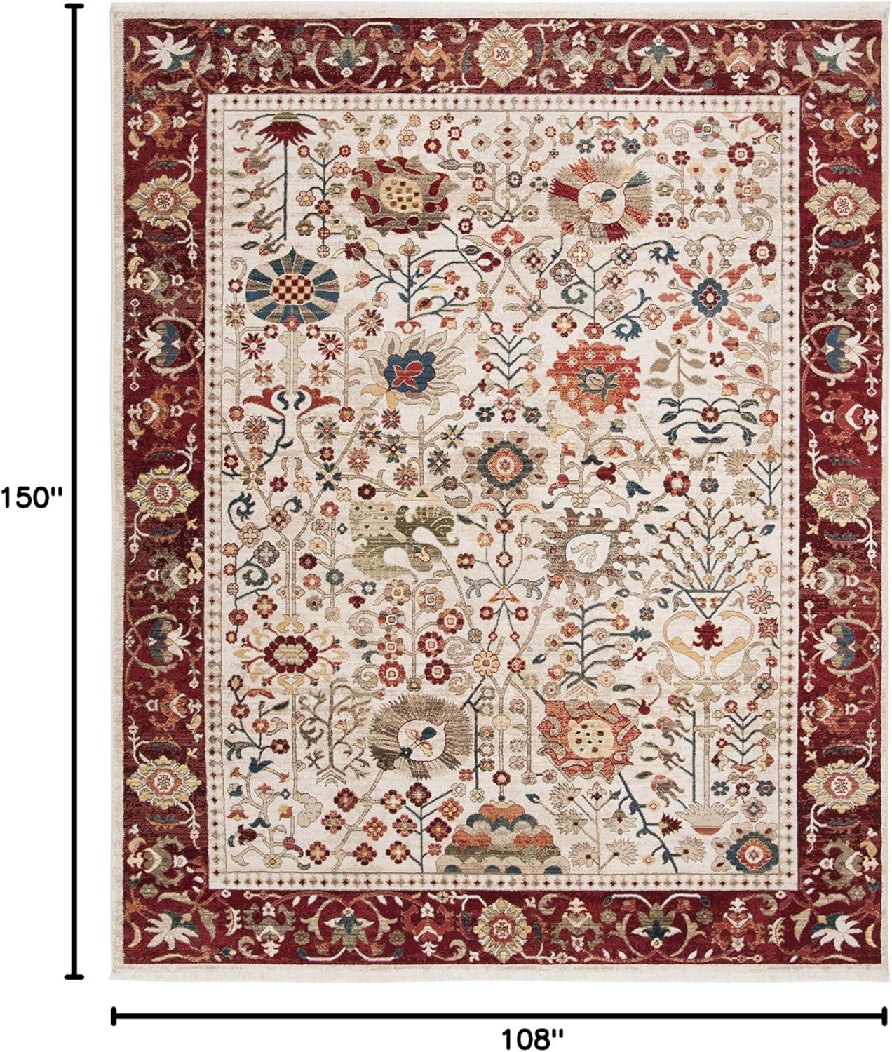 Kashan KSN303 Power Loomed Rugs - Safavieh