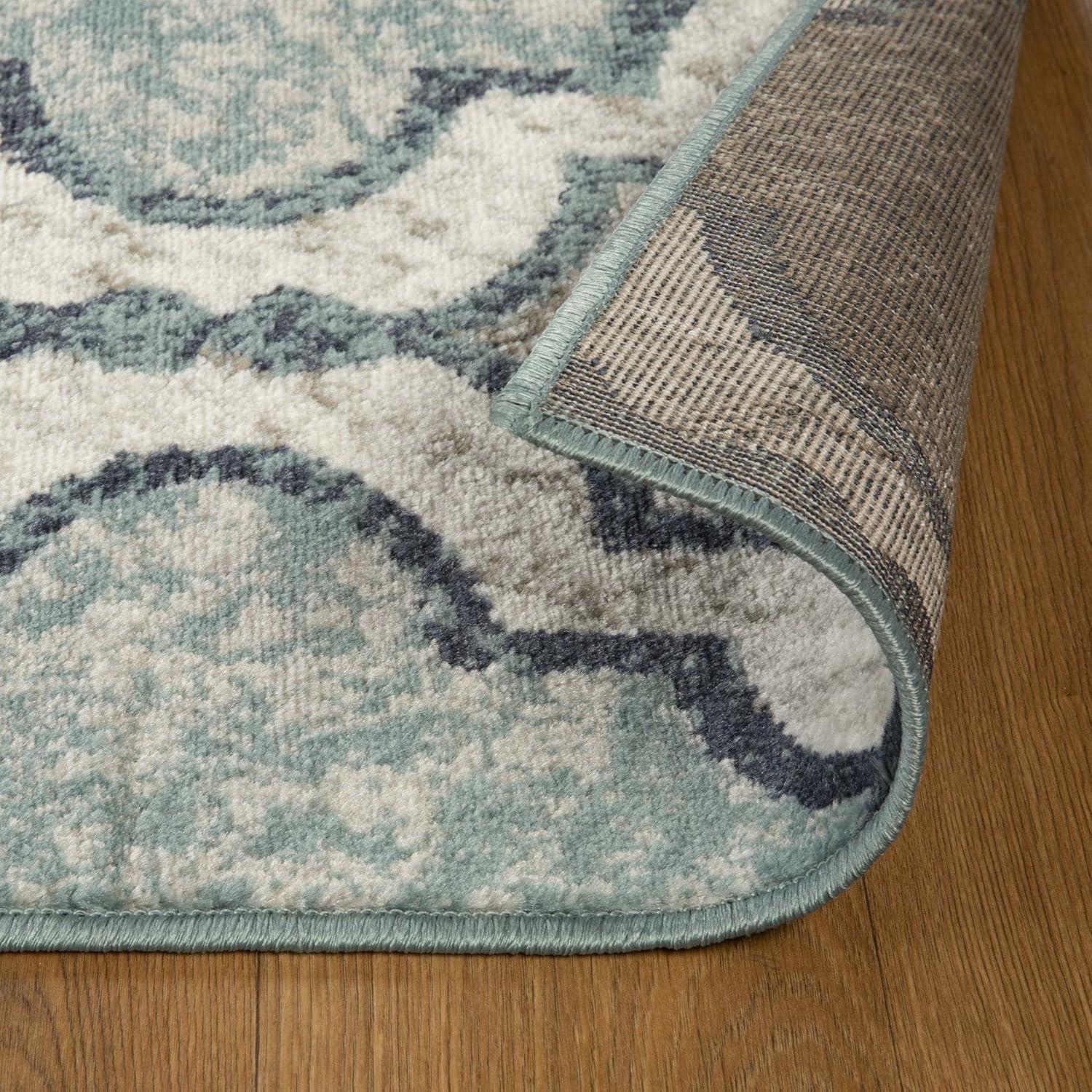 Contemporary Trellis Geometric Indoor Area Rug by Blue Nile Mills.