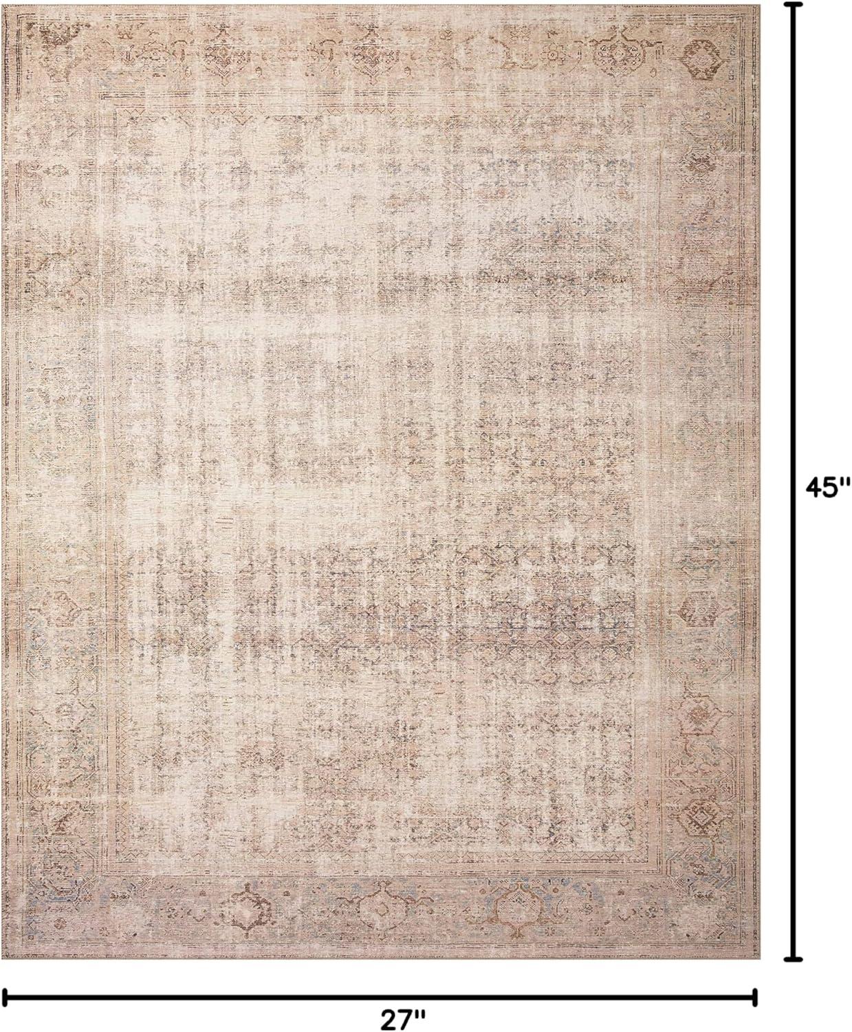 Georgie Oriental Ocean/Sand Area Rug