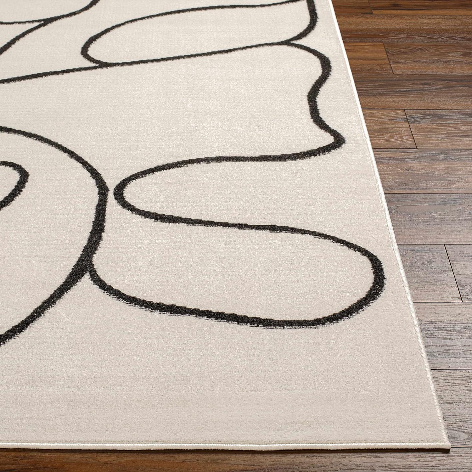 Hauteloom Eilir Modern Low Profile Boho Rug