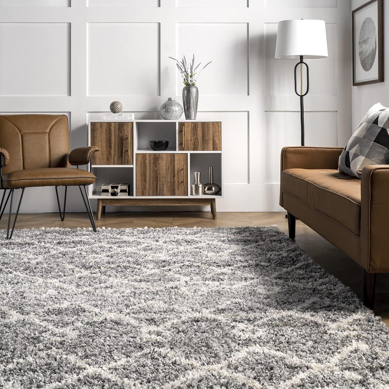 Nuloom Transitional Kristi Shag Indoor Area Rug