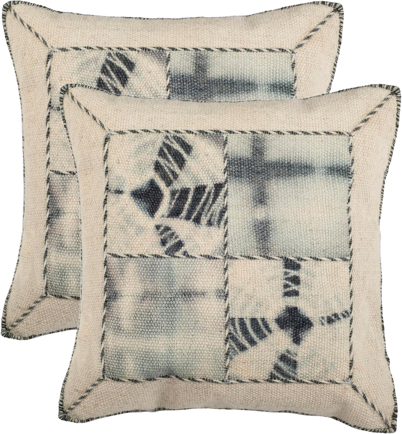 Safavieh Dip Dye Feather Throw Pillow (Set of 2)