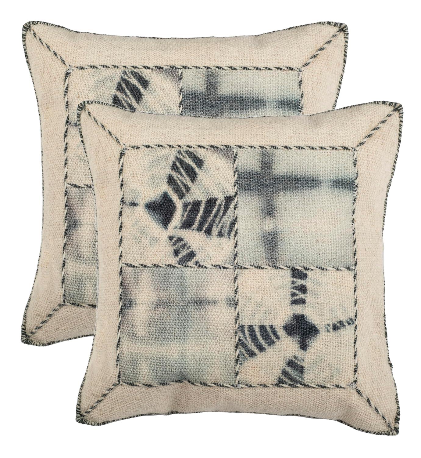 Safavieh Dip Dye Feather Throw Pillow (Set of 2)