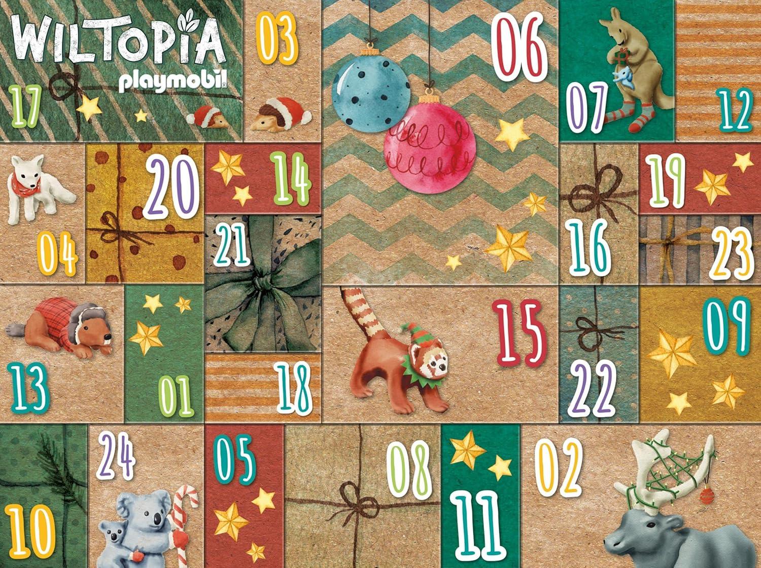 Playmobil Wiltopia DIY Advent Calendar Animal Trip around the World 71006 Playset 115pc