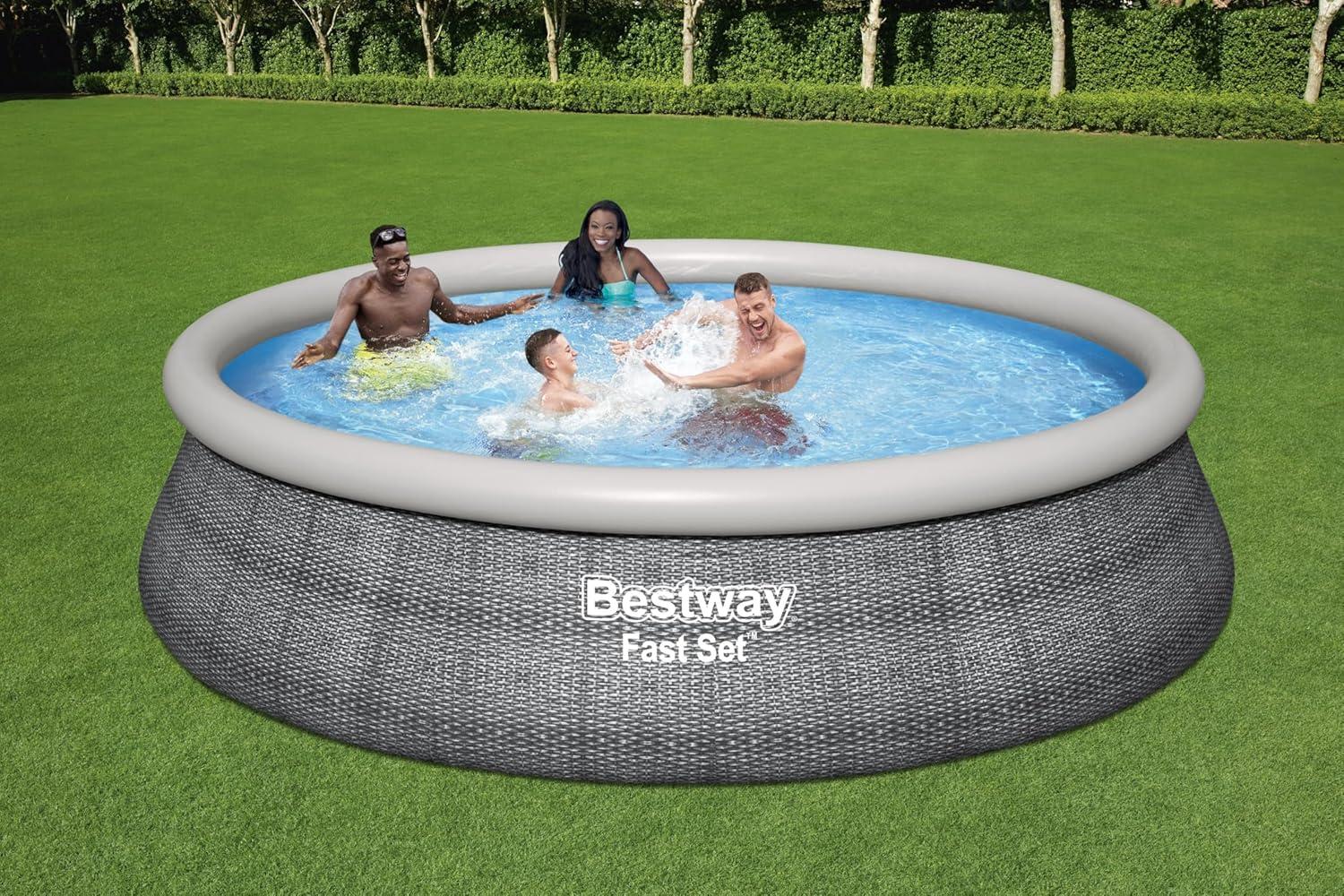Bestway Plastic Round Inflatable Pool H x W x L