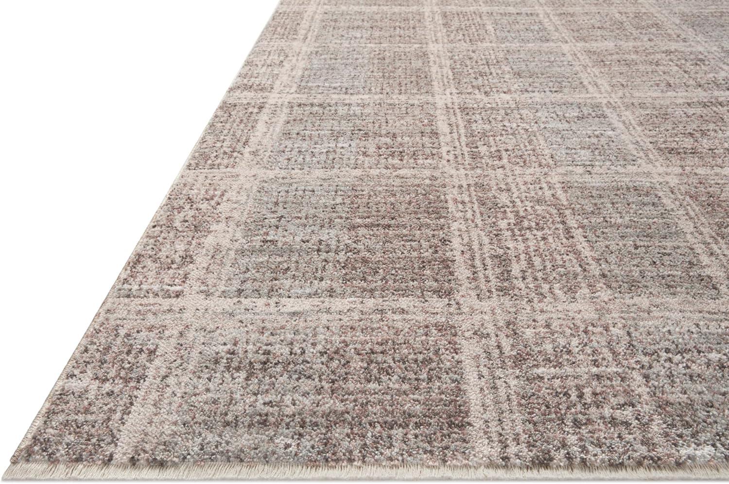 Fog and Dove Geometric Flat Woven Runner Rug 2'-7" x 10'-0"