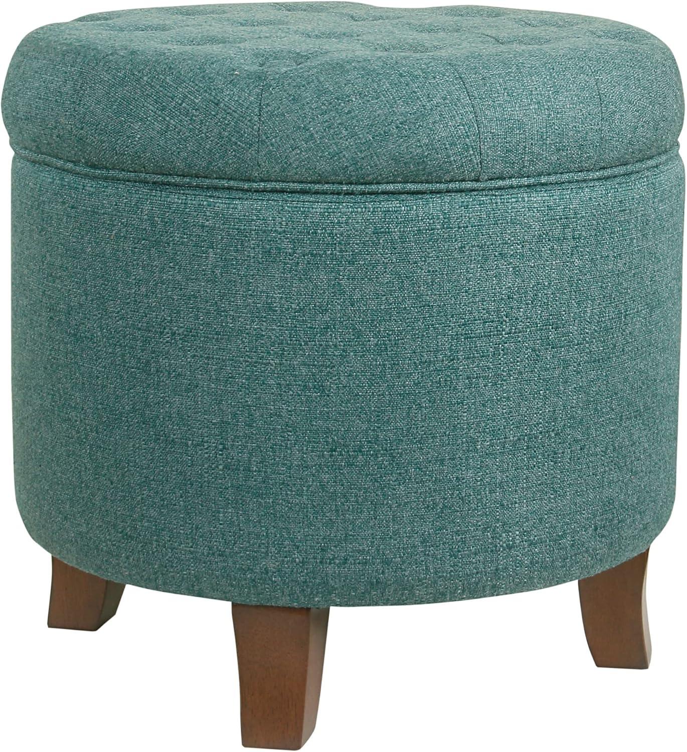 Boho Tufted Storage Ottoman - HomePop