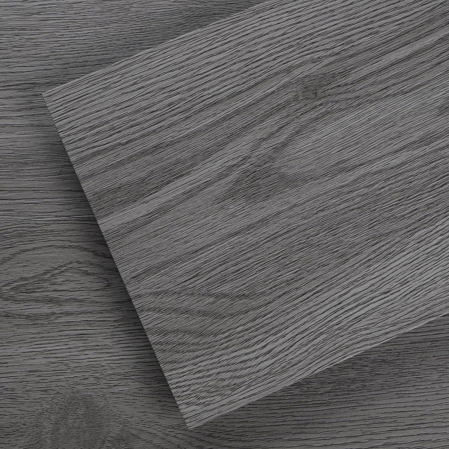 Gray Self-Adhesive Waterproof Vinyl Flooring Planks