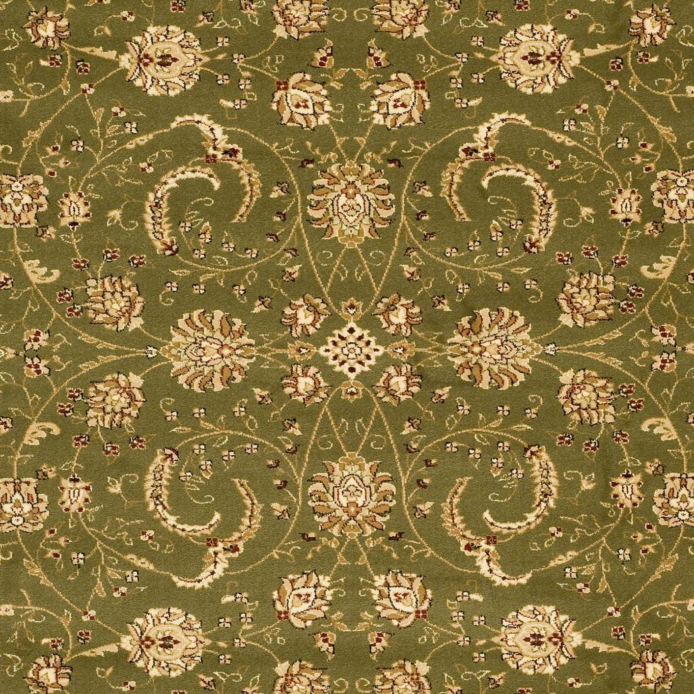 Lyndhurst LNH219 Power Loomed Area Rug - Sage/Ivory - 8'x11' - Safavieh