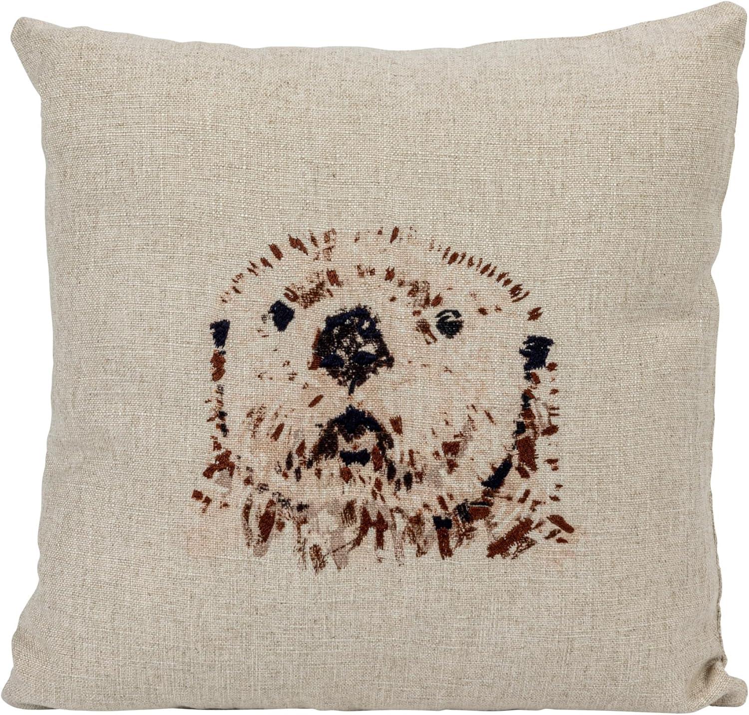 Creative Co-Op Linen Throw Pillow