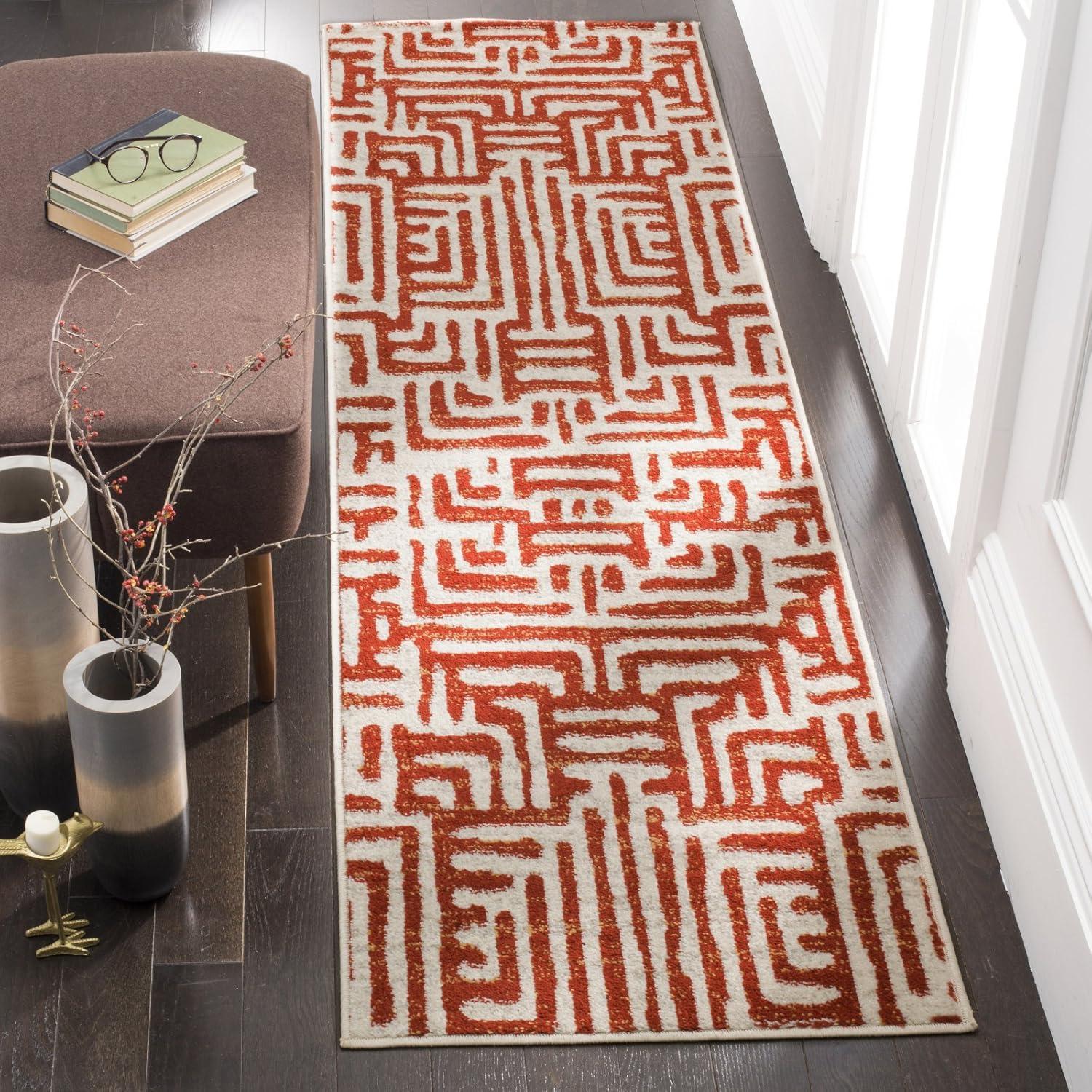 Amsterdam AMS106 Power Loomed Area Rug  - Safavieh