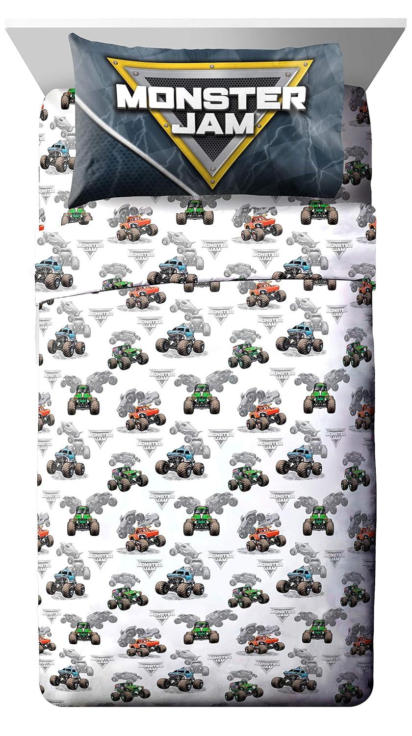 Monster Jam Slash Bedding Set w/ Sham