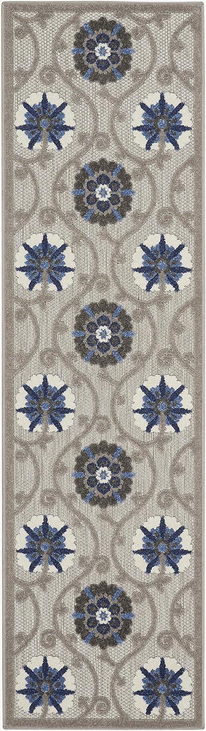 Nourison Aloha Contemporary Floral Outdoor Area Rug