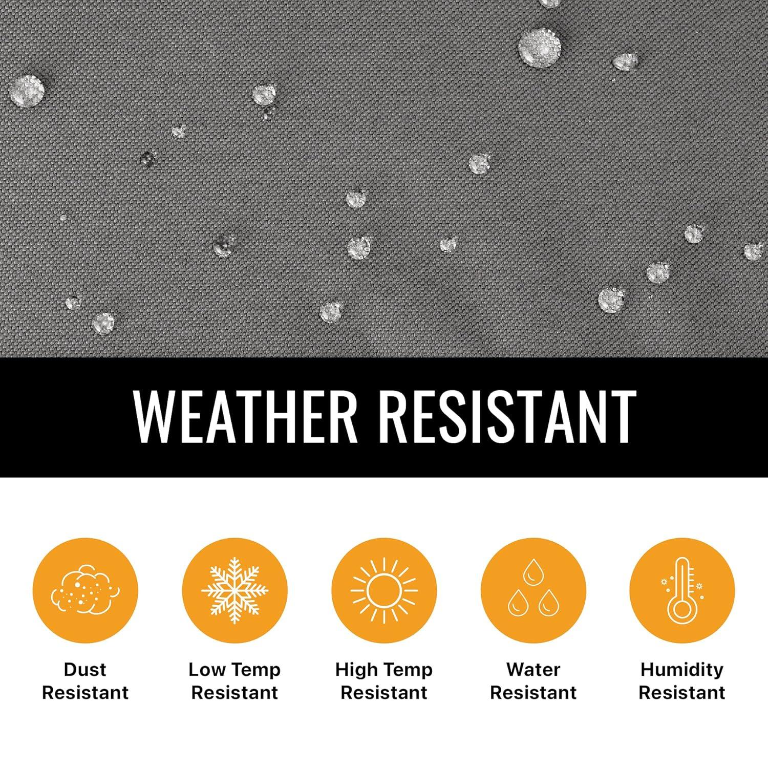 KHOMO Gear - Titan Series - Stackable Chair Cover - Heavy Duty Premium Outdoor Furniture Protector