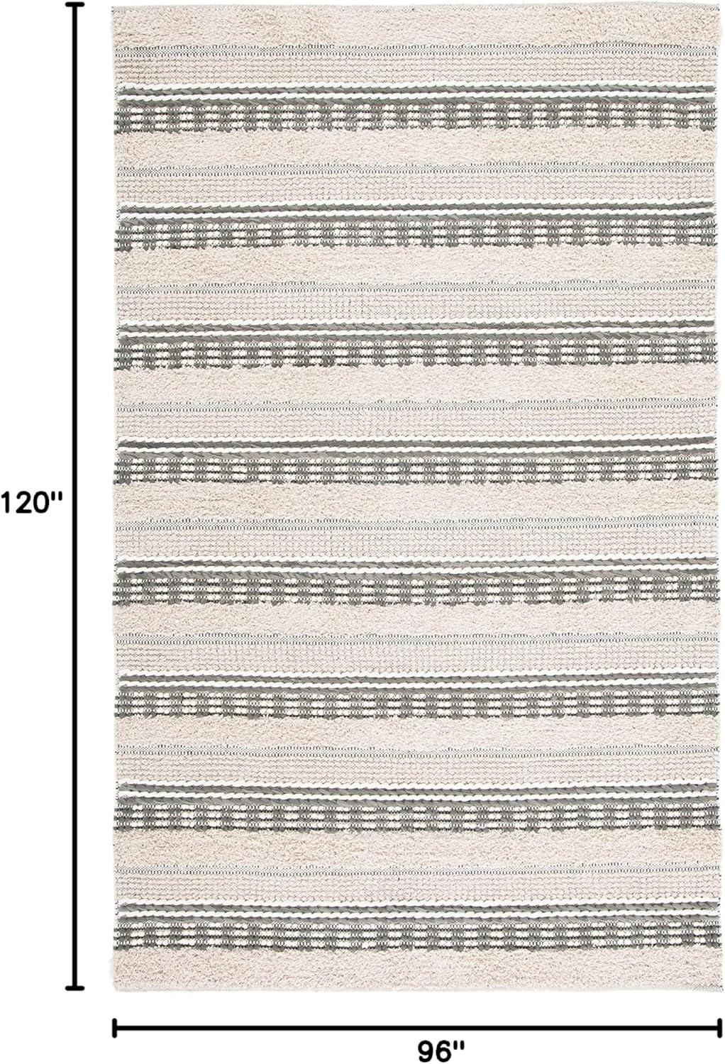 Natura NAT651 Hand Woven Area Rug - Beige/Grey - 8'x10' - Safavieh.