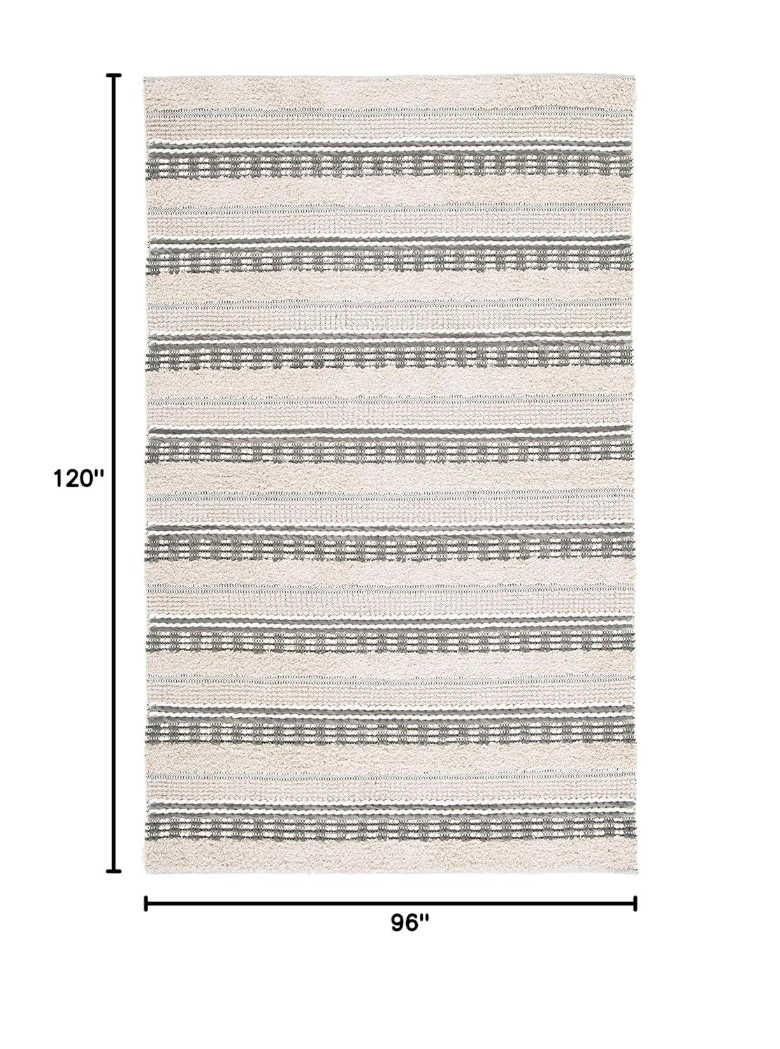 Natura NAT651 Hand Woven Area Rug - Beige/Grey - 8'x10' - Safavieh.