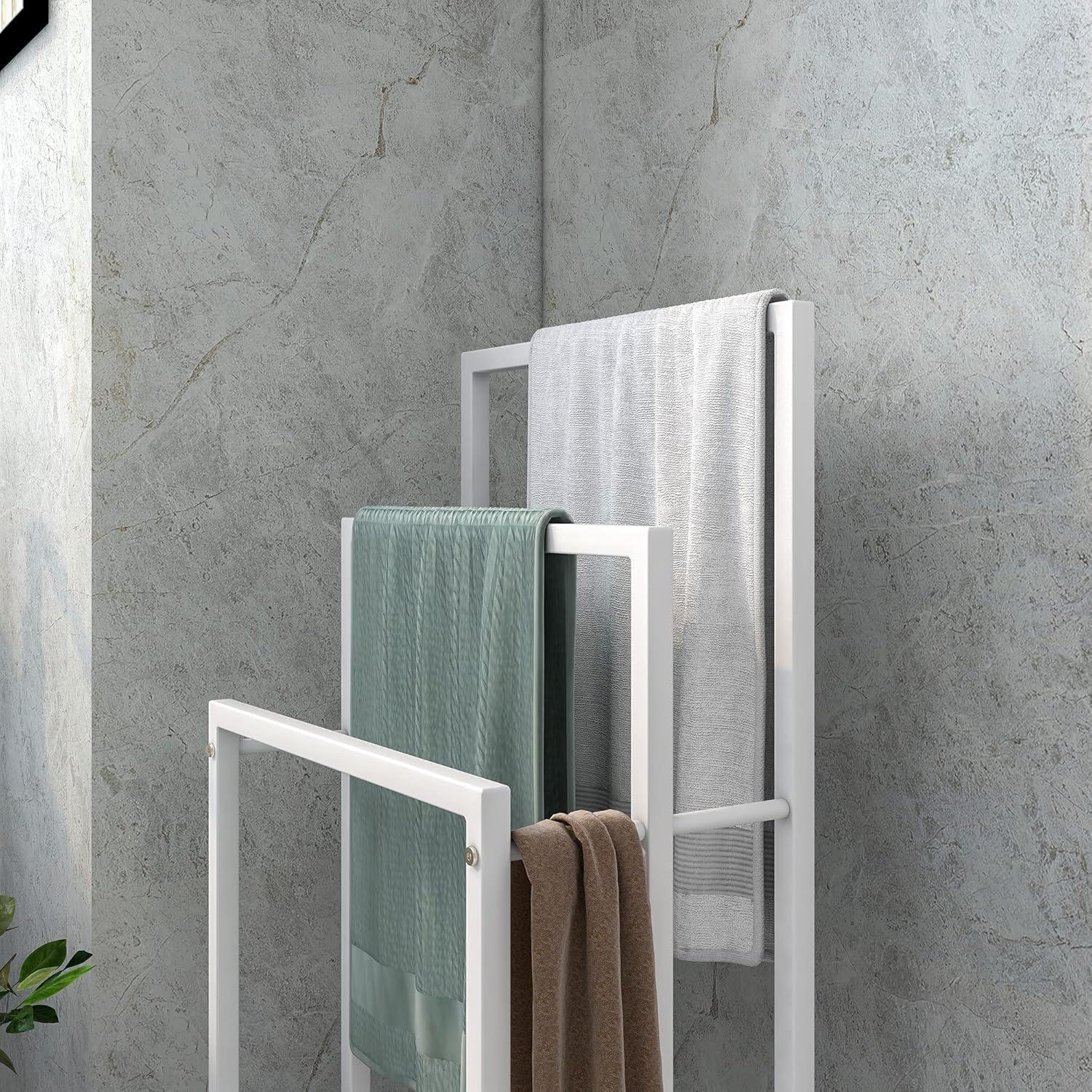 ONFRJFVR Freestanding 3-tier metal towel rack Standingmx018
