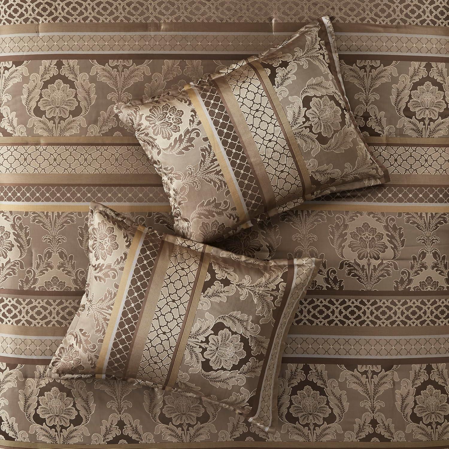 Madison Park Bellagio 7 Piece Jacquard Comforter Set