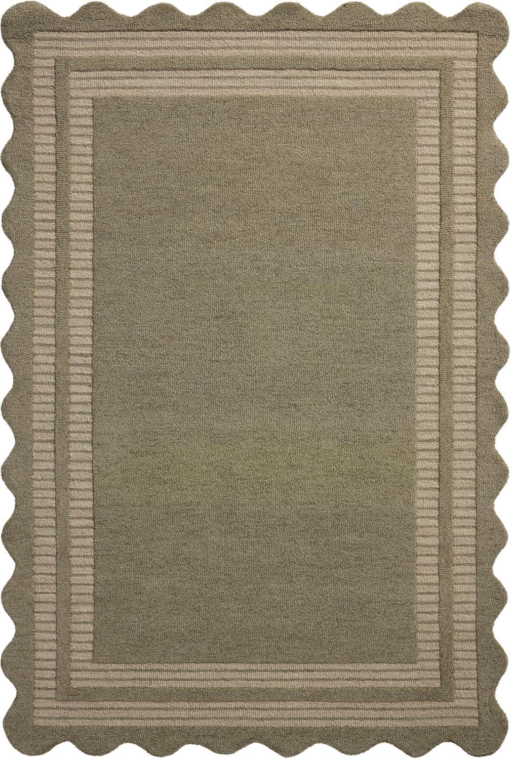 Chris Loves Julia x Loloi Scottie Olive / Pebble Area Rug