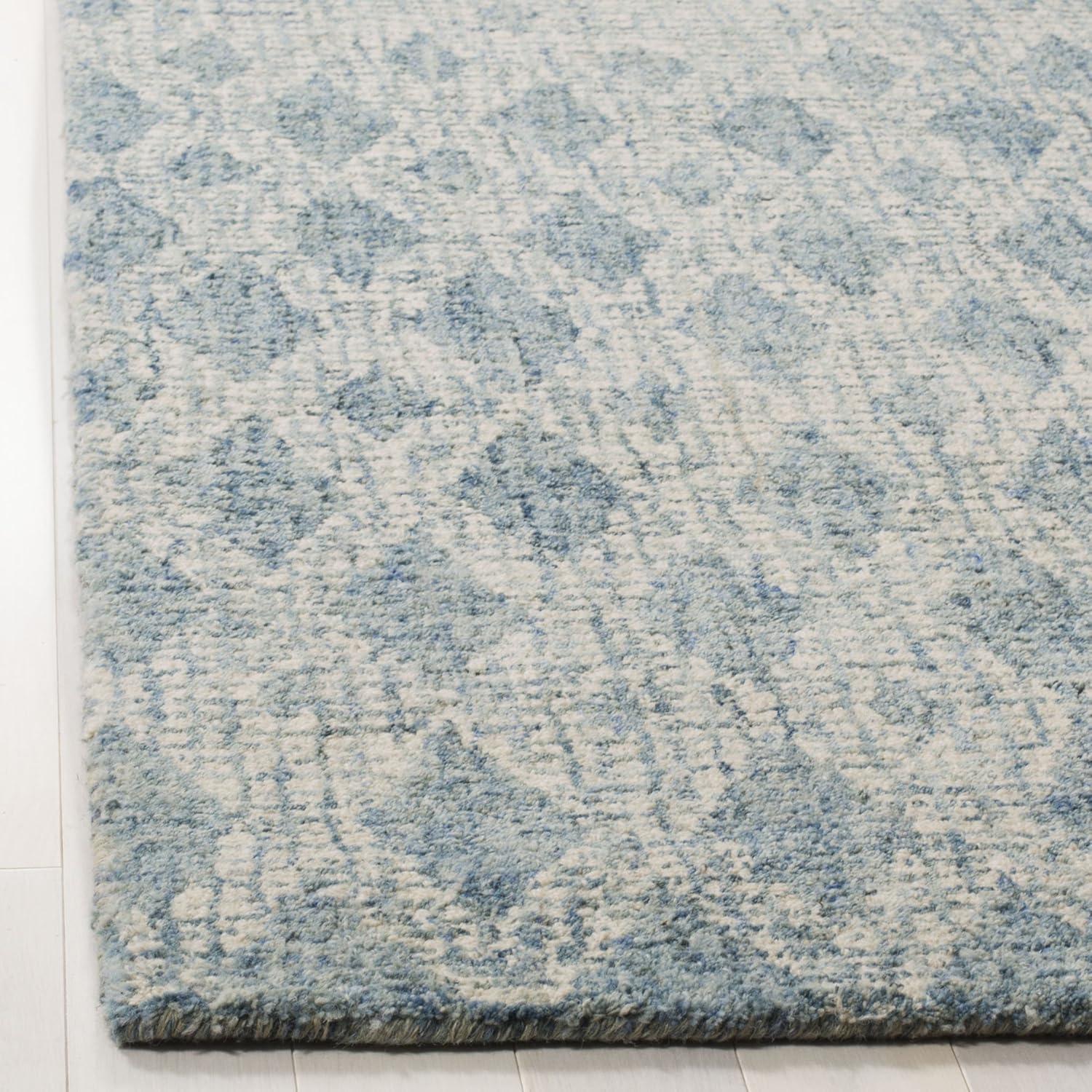 Abstract ABT206 Hand Tufted Area Rug - Ivory/Blue - 8'9"x11'9" - Safavieh.