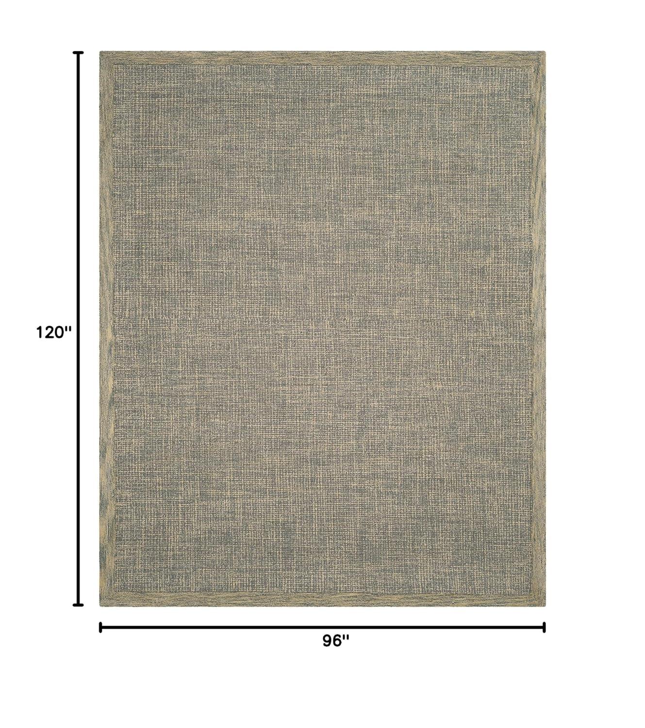 Abstract ABT220 Handmade Indoor Area Rug - Gold/Grey - 8'x10' - Safavieh