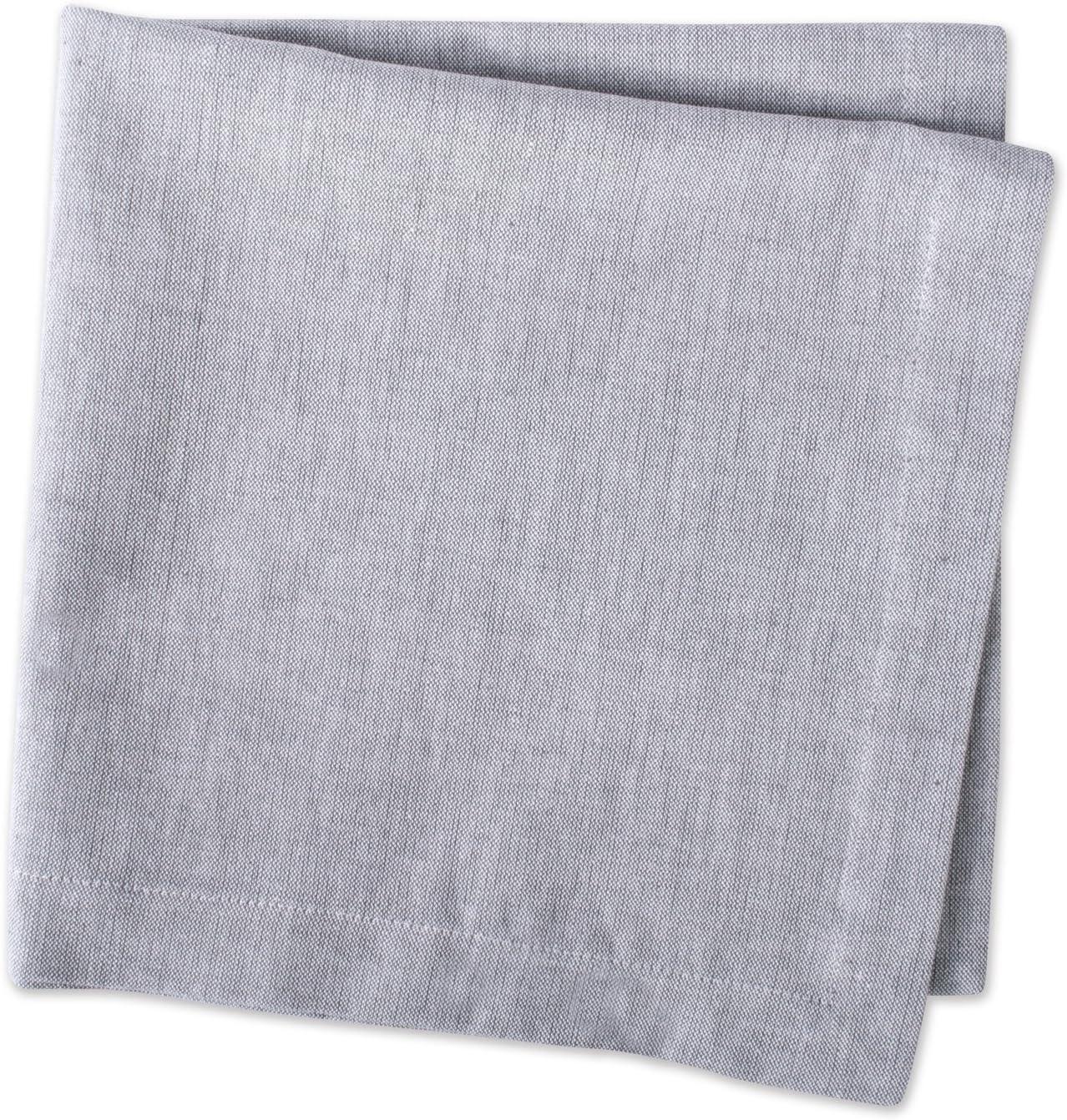 Stone Brown Solid Chambray Napkin (Set of 6)