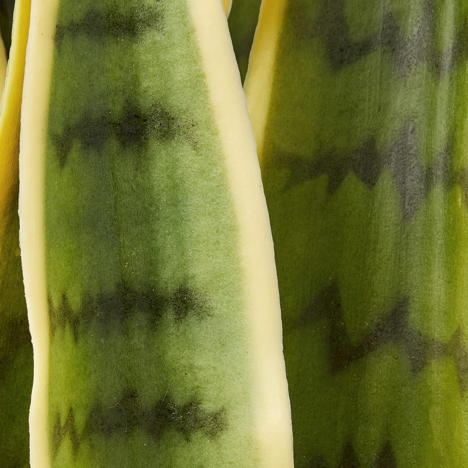 Nearly Natural 33-in Artificial Sansevieria Snake Plant