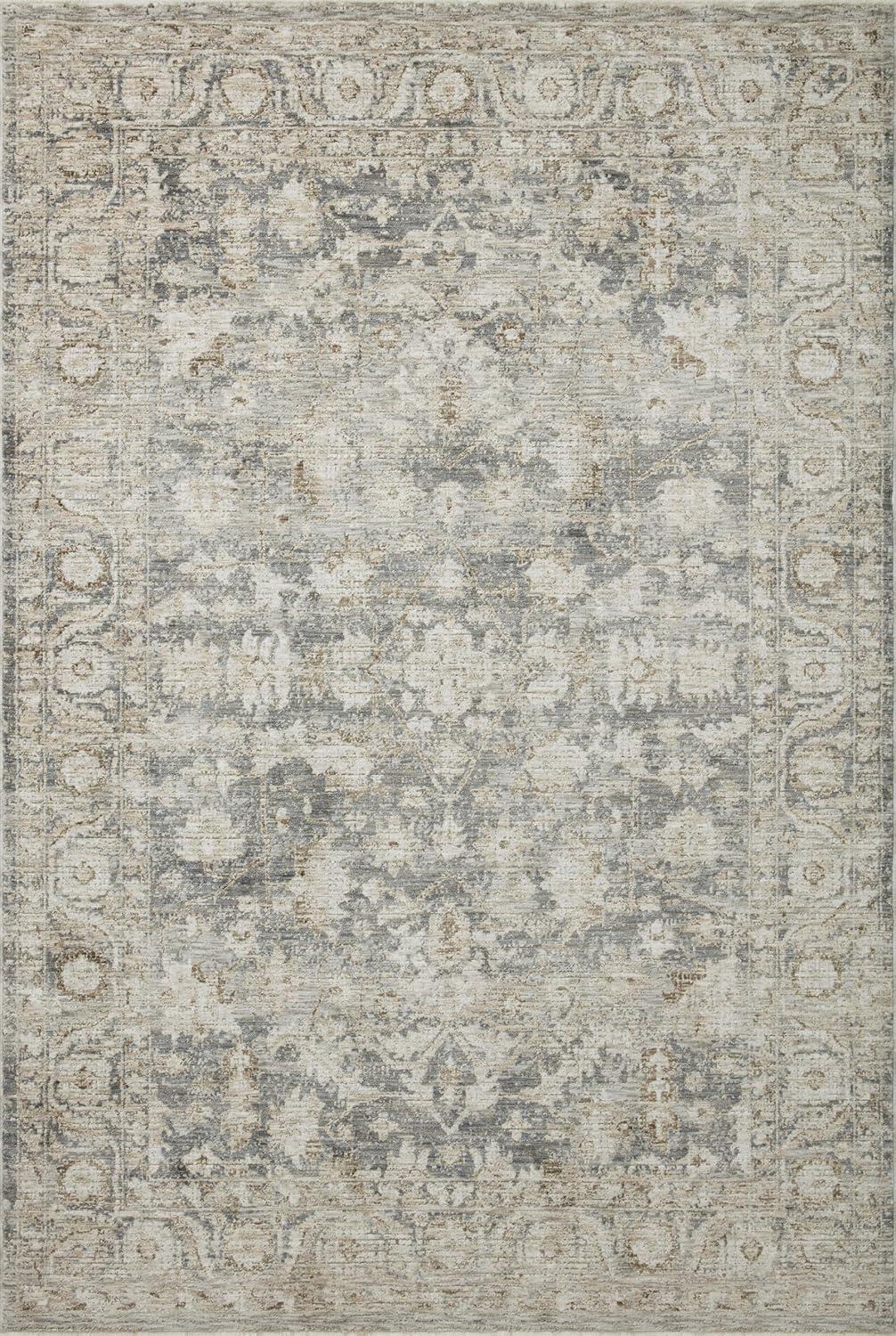 Loloi Amber Lewis Honora Collection HON-02 Slate/Beige 7'-10" x 10' Area Rug