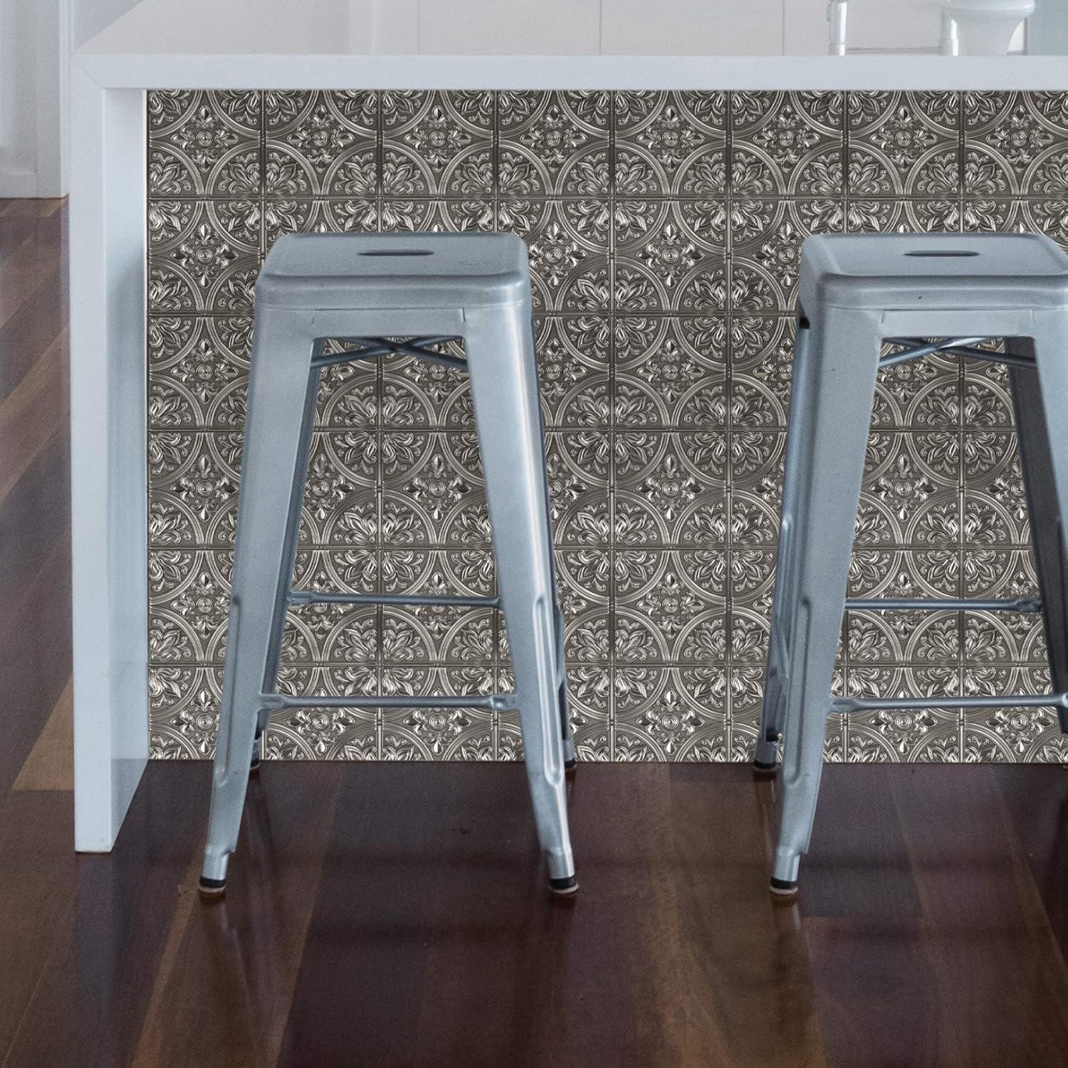 Chelsea 10" x 10" Peel and Stick Wall Paneling