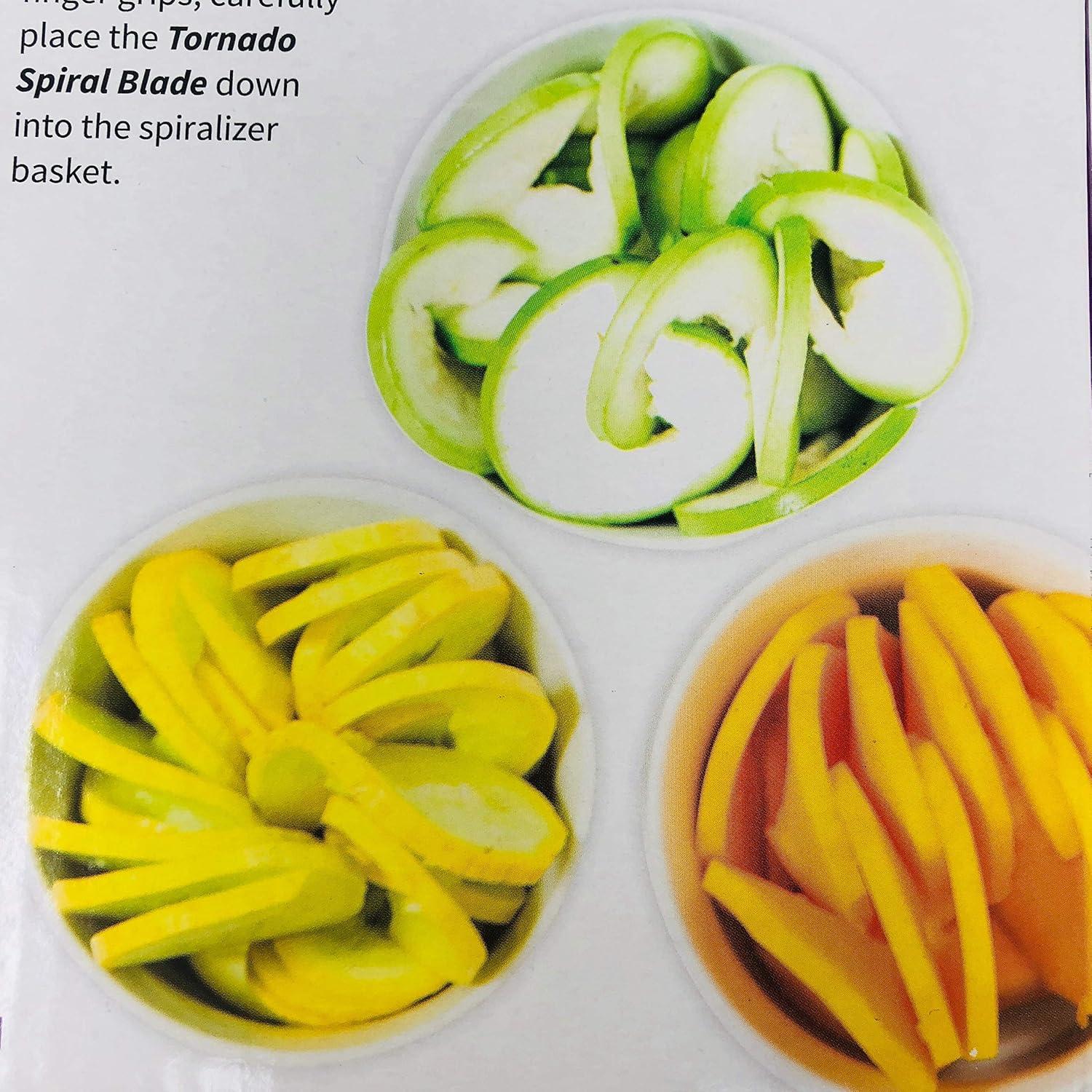Tornado Spiral 5mm Steel Blade Vegetable Spiralizer Accessory