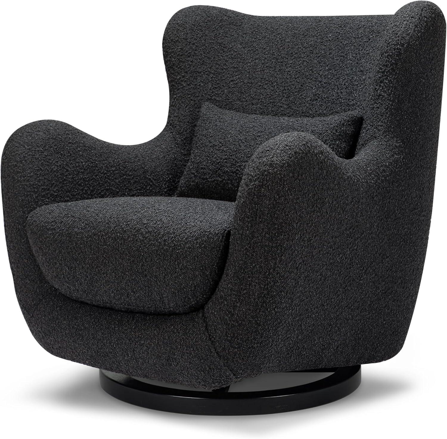 Solstice Swivel Glider in Boucle