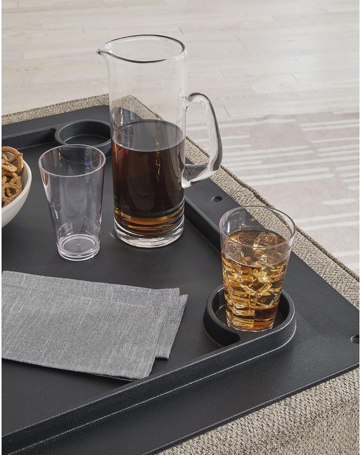 Latitude Run® Orleanne Upholstered Ottoman