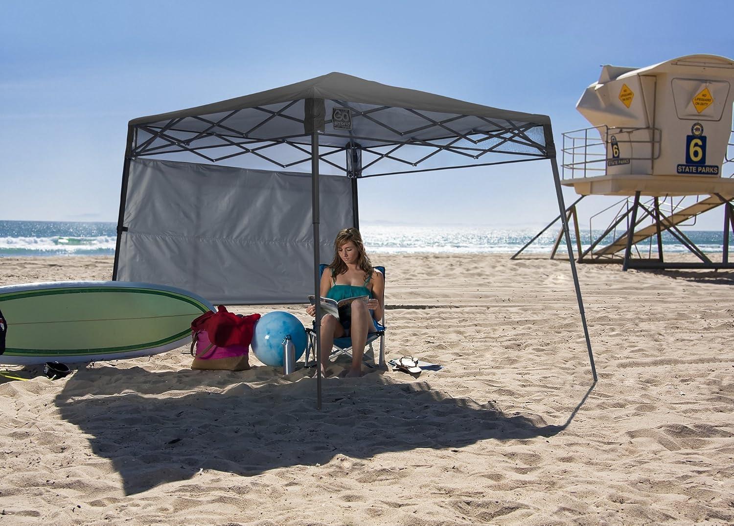 QuikShade Go Hybrid 6 Ft. W x 6 Ft. D Steel Pop-Up Canopy