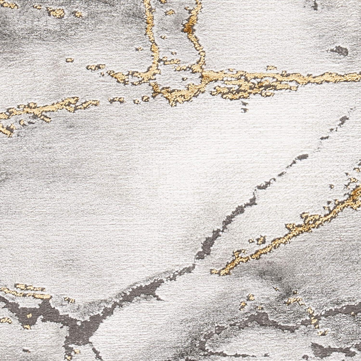 Craft CFT877 Loomed Indoor Area Rug - Grey/Gold - 2'7"x5' - Safavieh