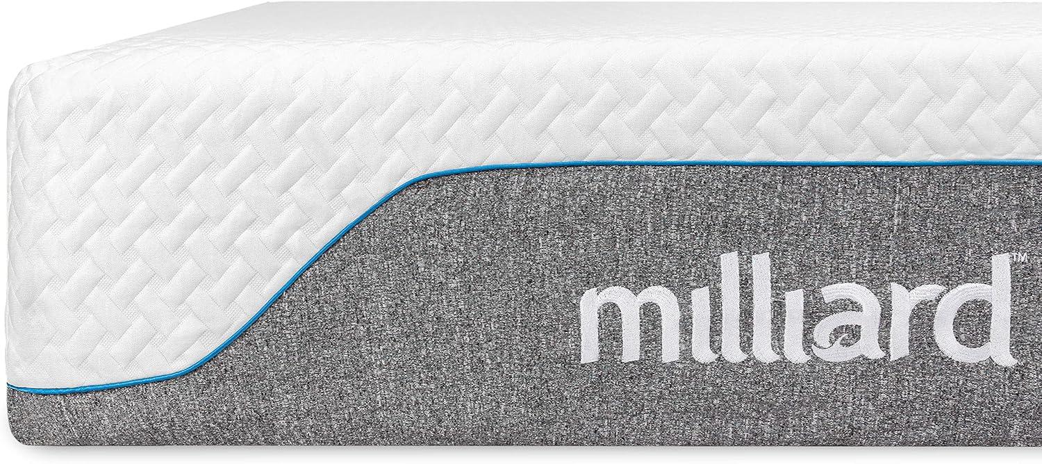 Milliard 10 Inch Classic Firm Memory Foam Mattress, Twin