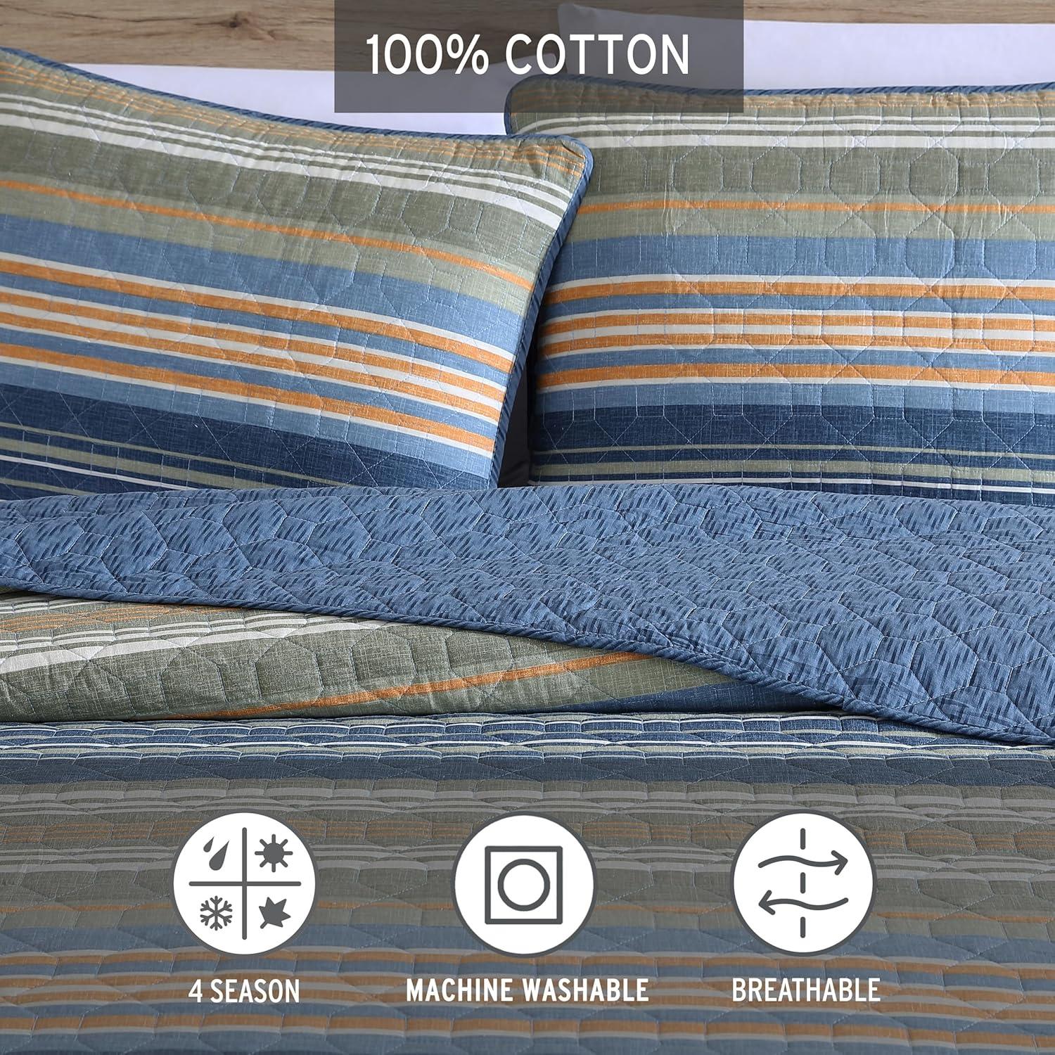 Eddie Bauer Yakima Valley Cotton Quilt Set